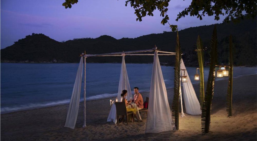 Huwelijksreis Thailand Luxueus diner