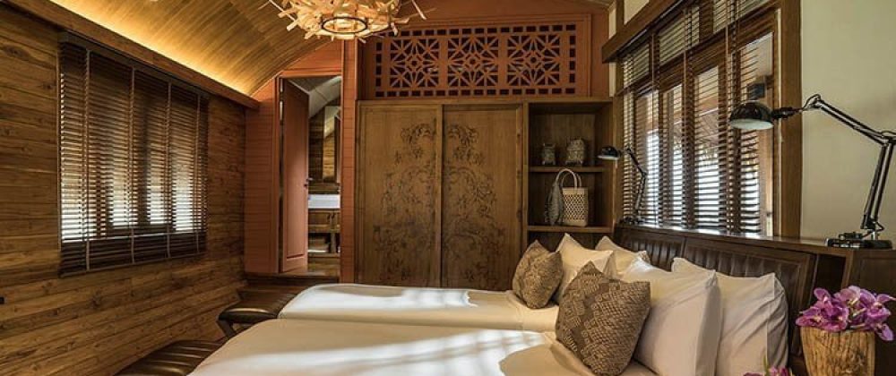 Luxe Reis Laos Mekong Luxueus cabin Luxe Reis Laos Mekong Luxueus cabin