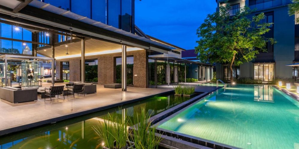 Thailand familie vakantie hotel pool