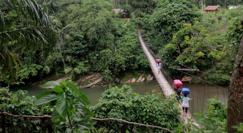 Vakantie Indonesie Sumatra Tangkahan aankomst