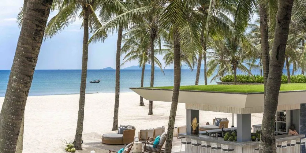 Vietnam Vakantie Hoi An Luxueus beach bar Vietnam Vakantie Hoi An Luxueus beach bar