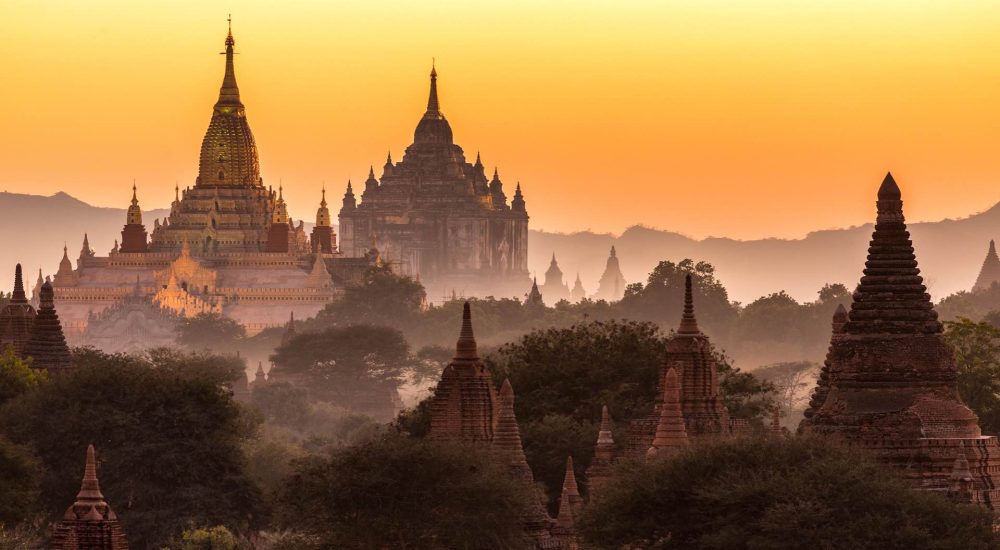 bagan myanmar tempel torens