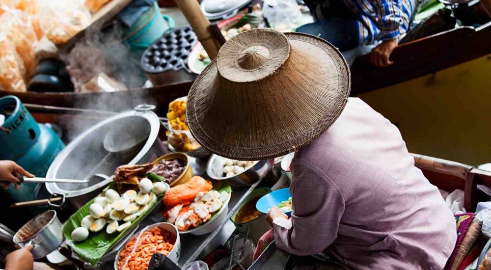 bangkok vakantie floating market