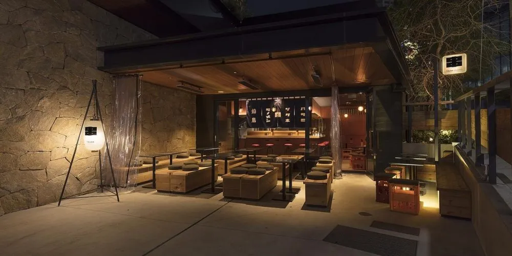 huwelijksreis japan tokio terras