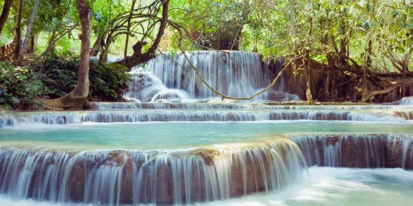 luang prabang laos kuang si watervallen luang prabang laos kuang si watervallen