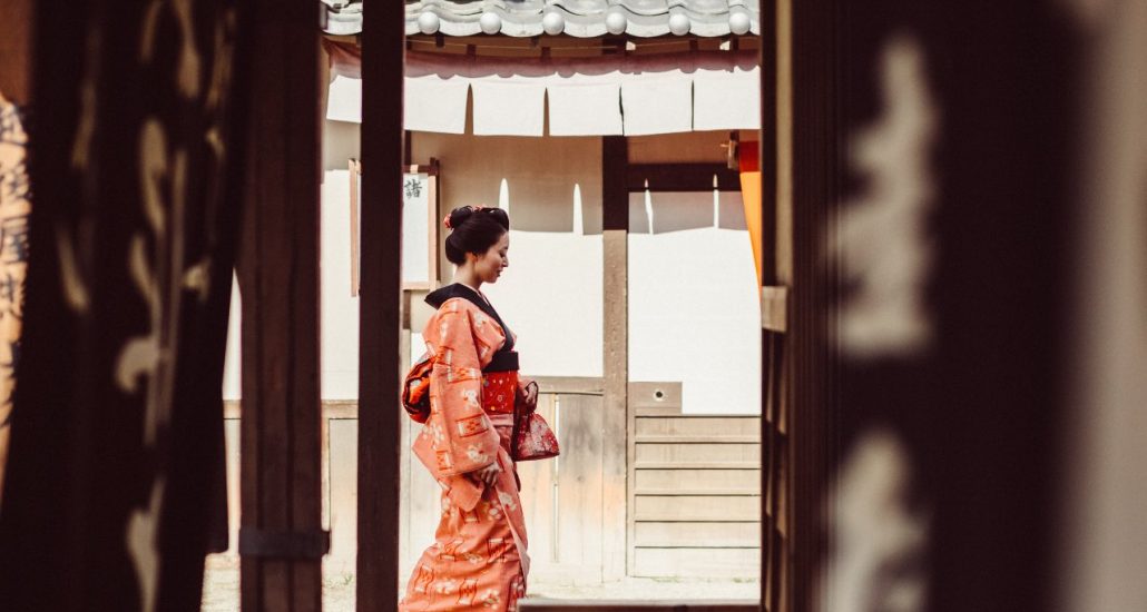 luxe reis japan straat van kyoto