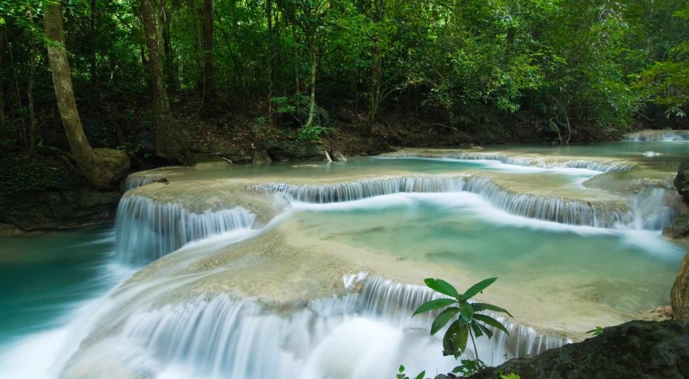 river kwai thailand erawan watervallen